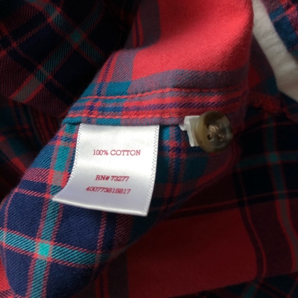 NEW Flannel Top - Picture 5 of 5